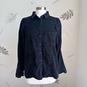 Anthropologie- Pilcro Western Denim Shirt